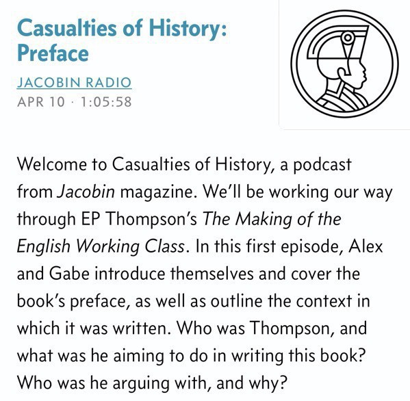Casualties of History podcast description